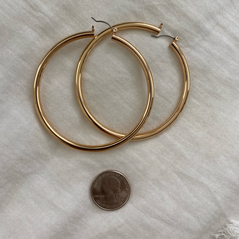LARGE GOLD HOOPS